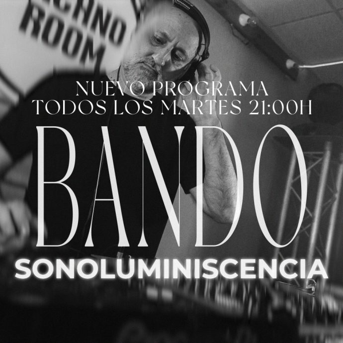 dj Bando su programa Sonoluminiscencia en Techno Room Radio